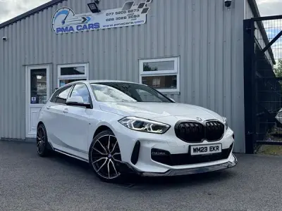 Used BMW 118 M Sport 2023 White Hatchback