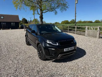 Used Land Rover Range Rover evoque HSE Dynamic 2016 Black Estate