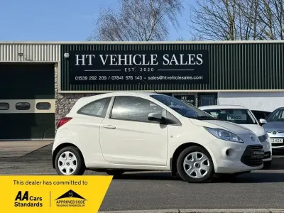 Używany Ford Ka S 69 KM (50 kW) 2013 Biały Hatchback