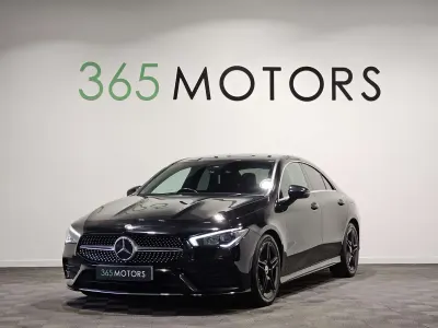 Used Mercedes CLA220 AMG line 190 HP (139 kW) 2021 Black Sedan
