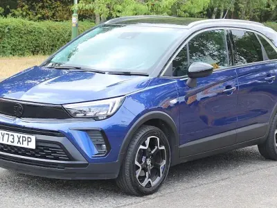 Used Vauxhall Crossland Ultimate 110 HP (80 kW) 2023 Blue SUV