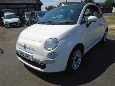 used Fiat 500 1.2 Lounge 2dr [Start Stop] Convertible
