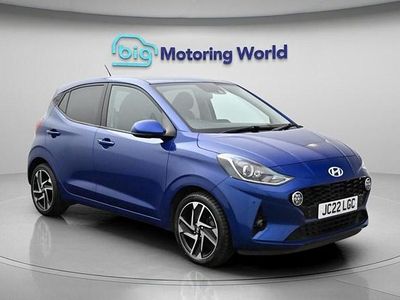 Used Hyundai i10 Premium 84 HP (61 kW) 2022 Blue Hatchback