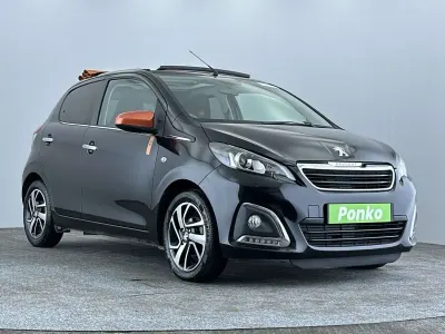 Used Peugeot 108 Roland Garros 82 HP (60 kW) 2018 Black Hatchback