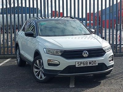 Used VW T-Roc Design 115 HP (84 kW) 2018 White SUV