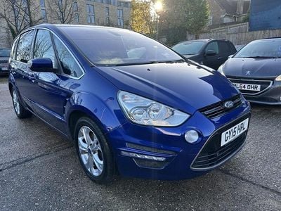 Used Ford S-MAX Titanium 140 HP (102 kW) 2015 Blue MPV