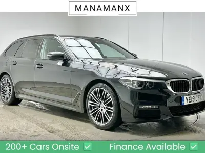 Used BMW 520 M Sport 2019 Black sapphire Estate