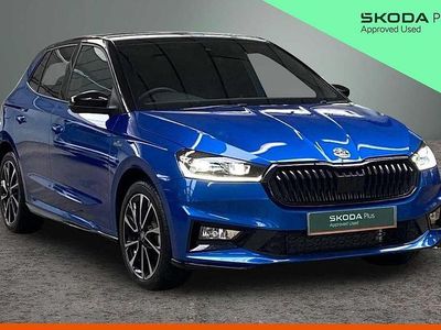 Used Skoda Fabia Monte Carlo 85 HP (62 kW) 2025 Blue Hatchback