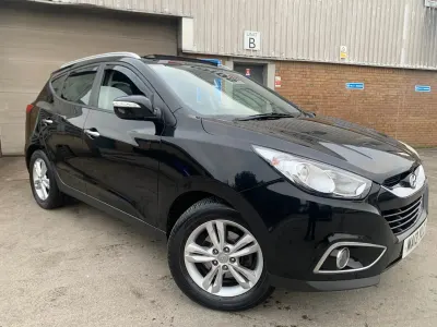 Used Hyundai ix35 Premium 115 HP (84 kW) 2013 Black SUV