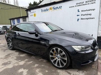 Used BMW M3 Cabriolet Impressive 2010 Black Cabriolet