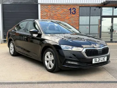 Used Skoda Octavia SE First Edition 110 HP (80 kW) 2021 Black Hatchback