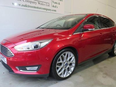 Red Used 2016 Ford Focus Titanium X Hatchback | £9,495 (Fair price)