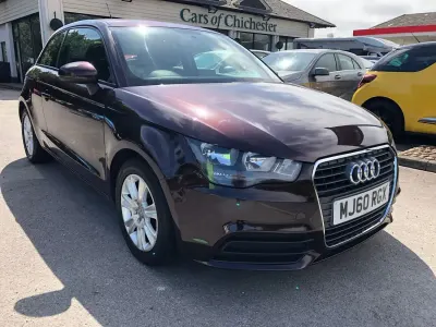 Used Audi A1 103 HP (75 kW) 2010 Red Hatchback