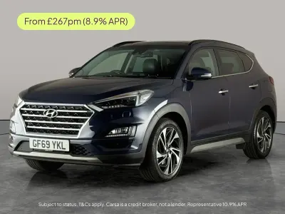 Used Hyundai Tucson Premium SE 177 HP (130 kW) 2019 Blue SUV