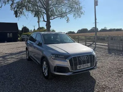 Used Audi Q7 Sport 381 HP (280 kW) 2020 Silver SUV