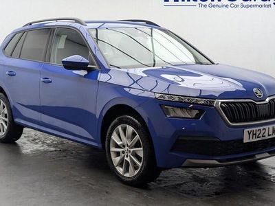 Used Skoda Kamiq SE 95 HP (69 kW) 2022 Blue SUV