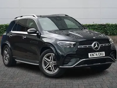 Used Mercedes GLE400 AMG line 381 HP (280 kW) 2024 Metallic paint emerald green SUV