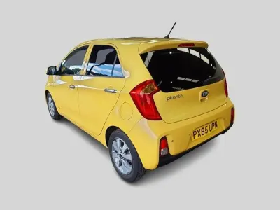 Used Kia Picanto 2015 Yellow Hatchback