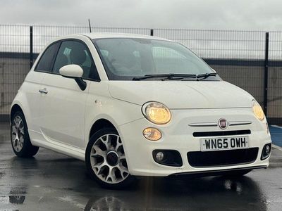White Used 2015 Fiat 500 S Hatchback | £4,500 (Fair price)