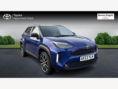 Used Toyota Yaris Hybrid Sport 2023 Blue/black Hatchback