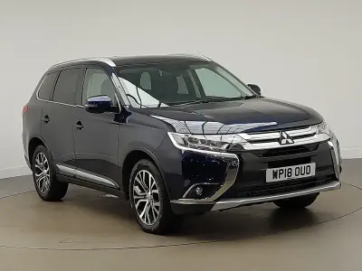 Używany Mitsubishi Outlander 147 KM (108 kW) 2018 Niebieski SUV