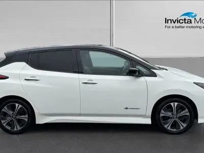 Usado Nissan Leaf Tekna 110 kW (150 HP) 2019 Branco Citadino