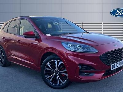Red Used 2023 Ford Kuga ST-Line X SUV | £20,791 (Fair price)