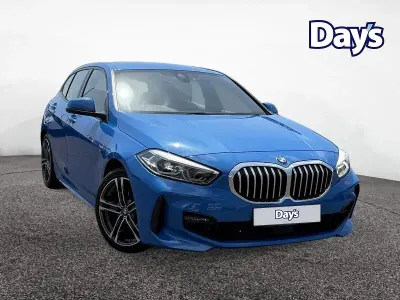 Used BMW 118 M Sport 150 HP (110 kW) 2022 Blue Hatchback