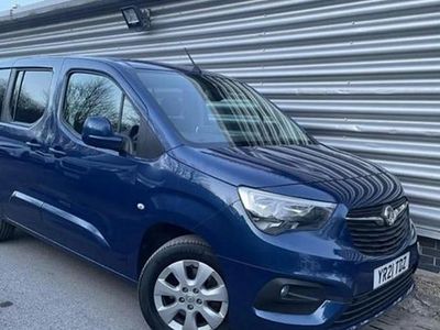 Used Vauxhall Combo 102 HP (75 kW) 2021 Blue MPV
