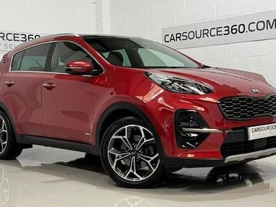 Used Kia Sportage GT-Line S 177 HP (130 kW) 2021 Red SUV
