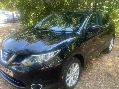 Used Nissan Qashqai Acenta+ 110 HP (80 kW) 2015 Black SUV