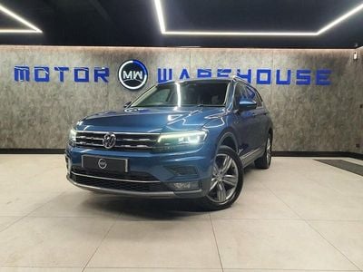 Blue Used 2020 VW Tiguan Allspace SEL SUV | £18,990 (Fair price)