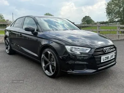 Used Audi A3 Sport 150 HP (110 kW) 2018 Black Sedan