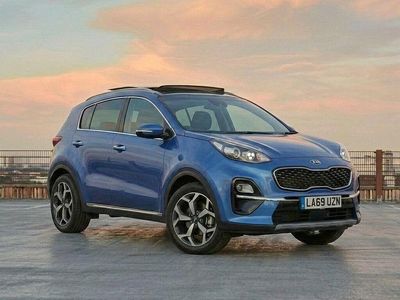 Used Kia Sportage 136 HP (100 kW) 2020 Blue SUV