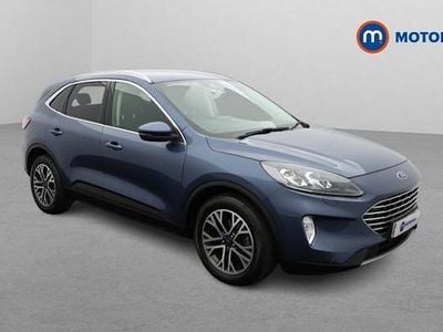 Used Ford Kuga Titanium 120 HP (88 kW) 2020 Blue SUV