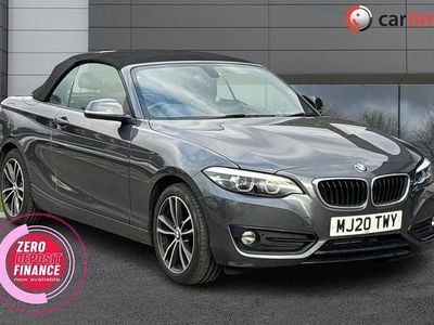 Used BMW 218 Sport Line 150 HP (110 kW) 2020 Grey Cabriolet