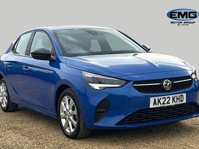 Used Vauxhall Corsa Edition 100 HP (73 kW) 2022 Blue Hatchback
