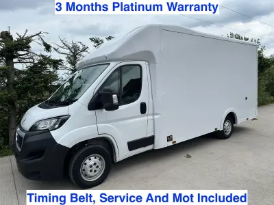 Used Peugeot Boxer S 140 HP (102 kW) 2022 White Van
