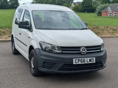 Used VW Caddy Startline 75 HP (55 kW) 2016 White MPV