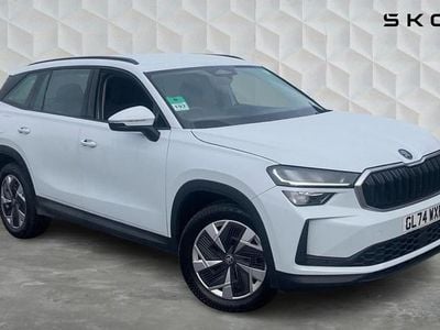 Used Skoda Kodiaq SE 147 HP (108 kW) 2024 Moon white metallic SUV