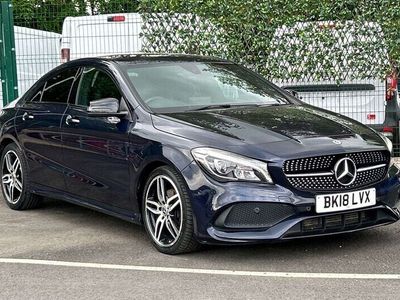 used Mercedes 180 CLA-Class (2018/18)CLAAMG Line 4d