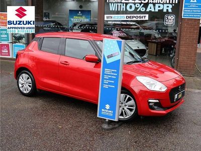 Used Suzuki Swift SZ-T 2017 Red Hatchback