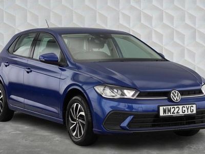 Used VW Polo Life 95 HP (69 kW) 2022 Blue Hatchback