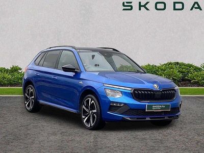 Used Skoda Kamiq Monte Carlo 110 HP (80 kW) 2024 Race blue metallic SUV
