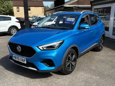 Used MG ZS Excite 106 HP (77 kW) 2020 Blue SUV
