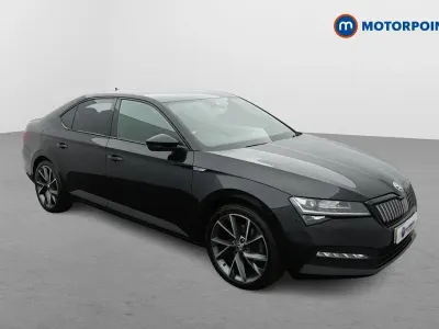 Used Skoda Superb SportlinePlus 2023 Black Hatchback