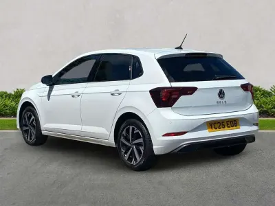 Used VW Polo Match 95 HP (69 kW) 2025 White Hatchback