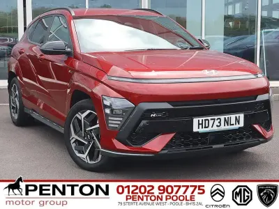 Used Hyundai Kona N Line 141 HP (103 kW) 2023 Red SUV