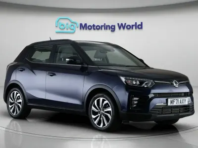 Used SsangYong Tivoli 136 HP (100 kW) 2021 Blue SUV