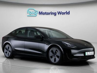 Black Used 2021 Tesla Model 3 Standard Range Plus Sedan | £19,800 (Fair price)